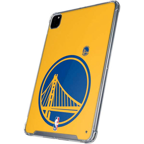 NBA Golden State Warriors Large Logo iPad Pro 12.9in (2020) Clear Case